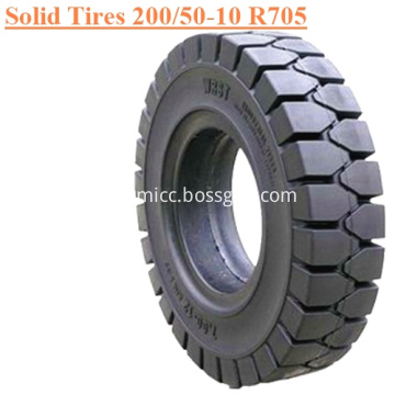 Industrial Forklift Vehicles Solid Tire 200/50-10 R705